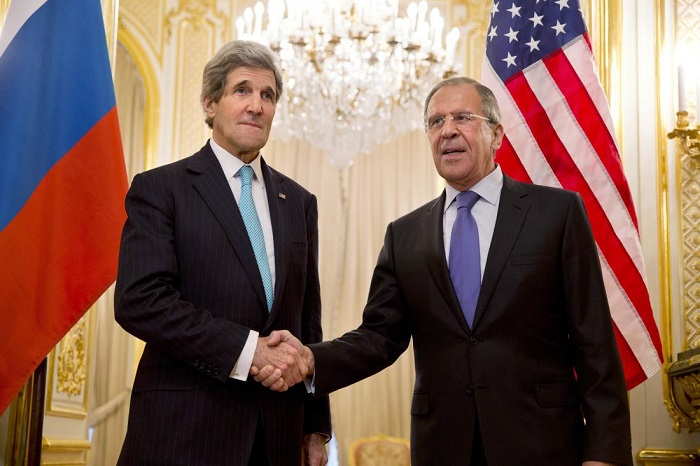 Kerry and Lavrov holding talks on Syria ceasefire deal